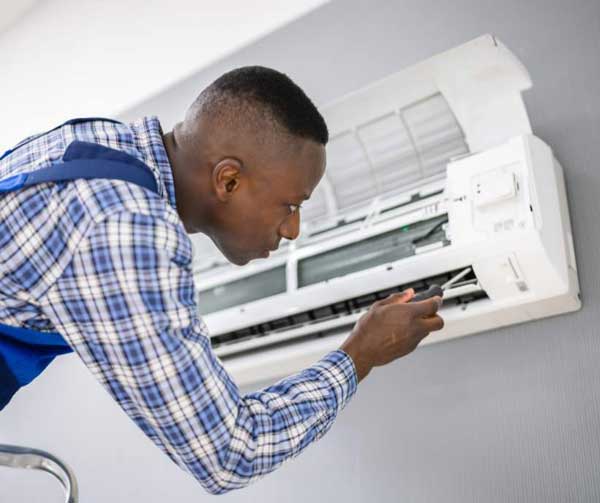 One of the upsides of mini-splits is the speed and ease of installation.