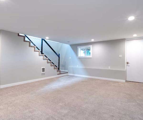 Installing a mini-split in your basement provides customizable climate control.